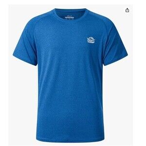 Men's Rashguard Swim Shirt 2XL Short Sleeve UPF 50+ Sun Protection